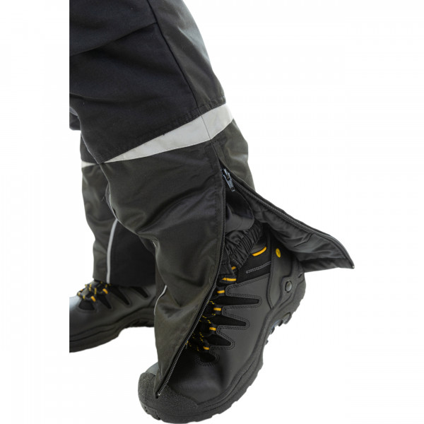 Полукомбинезон мужской зимний BRODEKS KW403 (код:KW403BLACK), черный