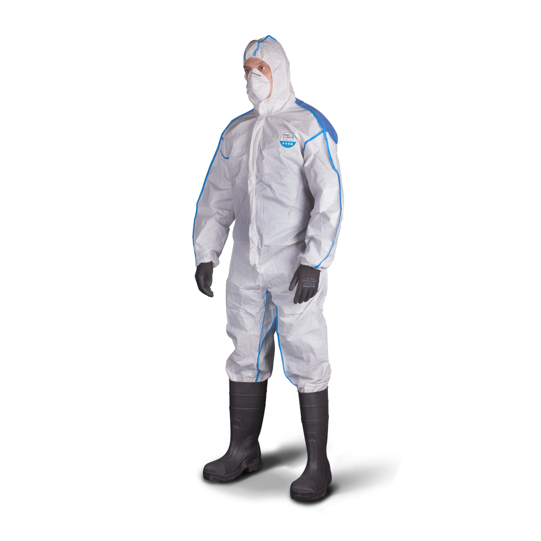 Комбинезон Lakeland МикроМакс НС КулСьют, белый с голубым, муж.