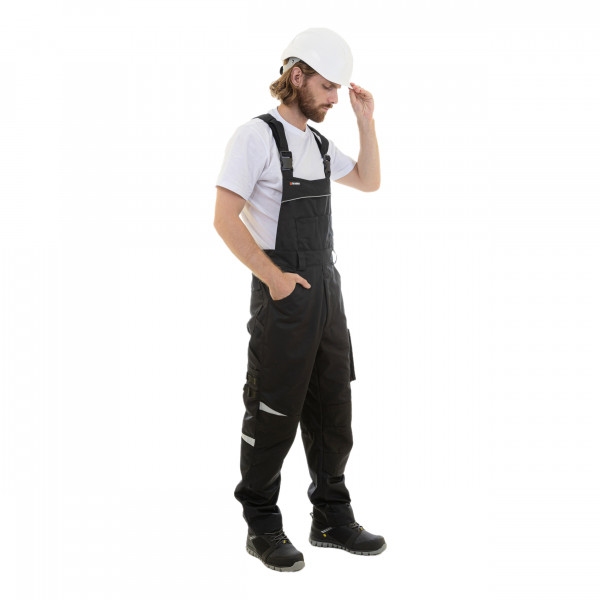 Полукомбинезон мужской летний BRODEKS KS402 (код:KS402BLACK), черный