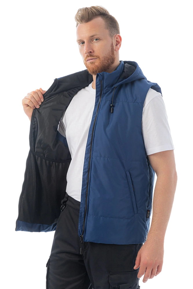 Жилет утепленный Brodeks KW112, синий