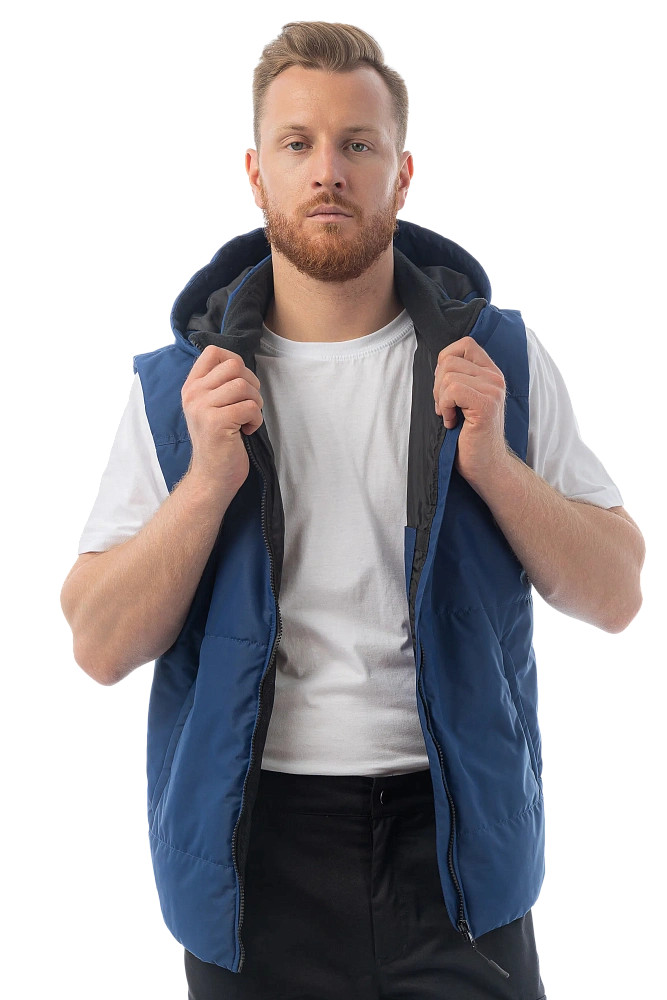Жилет утепленный Brodeks KW112, синий
