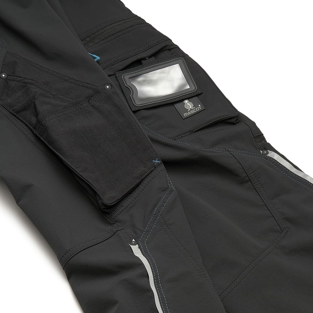 Брюки эластичные МАСКОТ арт.17279-311-09, черный, муж.