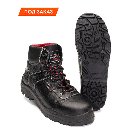 Ботинки Стронг (Strong) КП КС ПУ/Нитрильная резина, черный