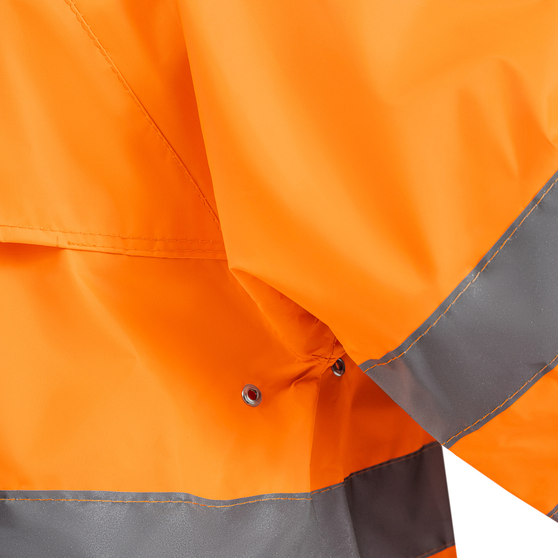 Плащ влагозащитный сигнальный повышенной видимости Экстра Вижн оранжевый