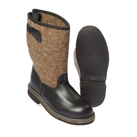 Сапоги Лесник комбинированные, черный