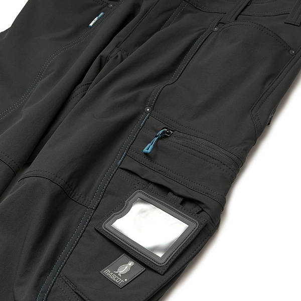 Брюки эластичные МАСКОТ арт.17279-311-09, черный, муж.