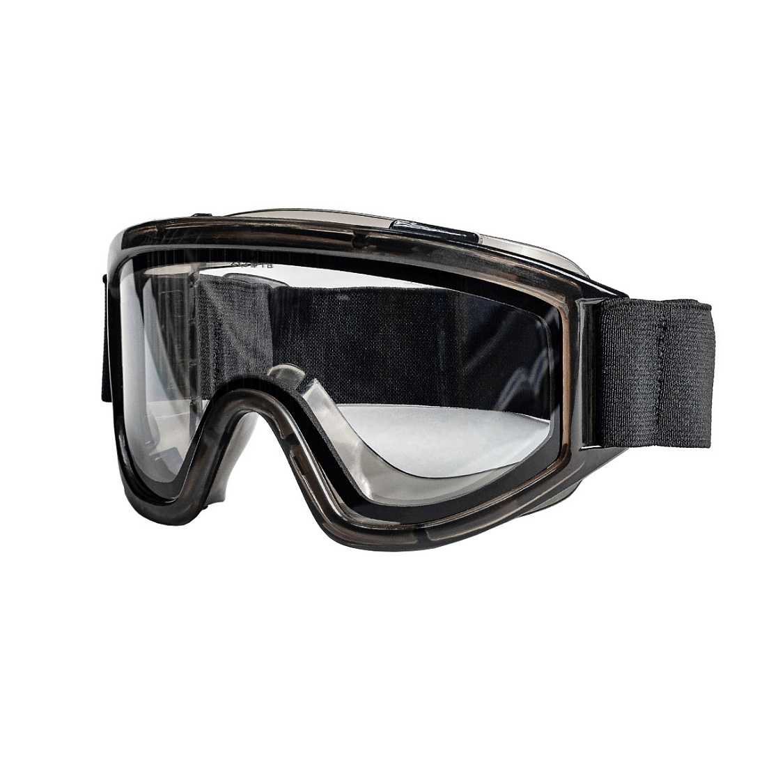 Очки закрытые Ампаро ПРЕМИУМ, двойные, прозрачная линза, непрям. вент, KN, (AF-AS), 2132 (222451)