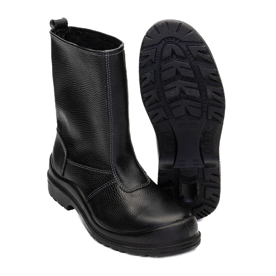Сапоги для сварщика КП ПУ/Нитрильная резина, арт.109, черный