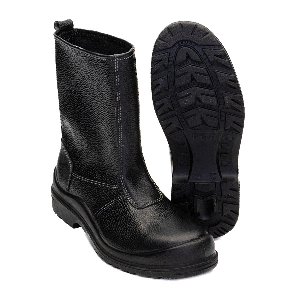 Сапоги для сварщика КП ПУ/Нитрильная резина, арт.109, черный