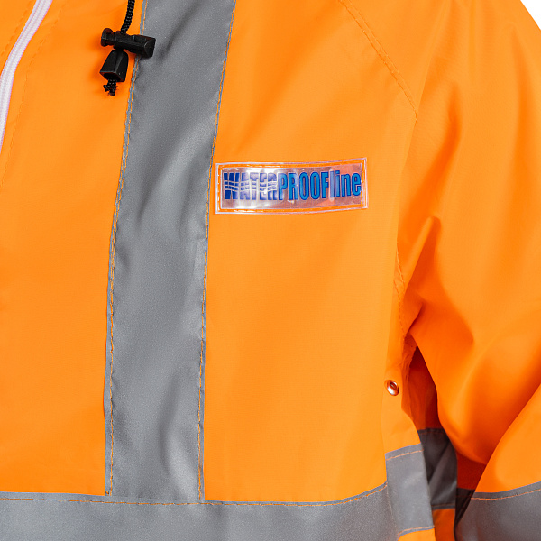 Костюм влагозащитный Экстра Вижн сигнальный повышенной видимости, оранжевый