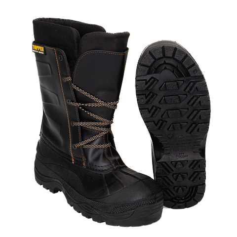 Сапоги комбинированные ТХ-011 Надым с вкладным чулком КП КС, черный