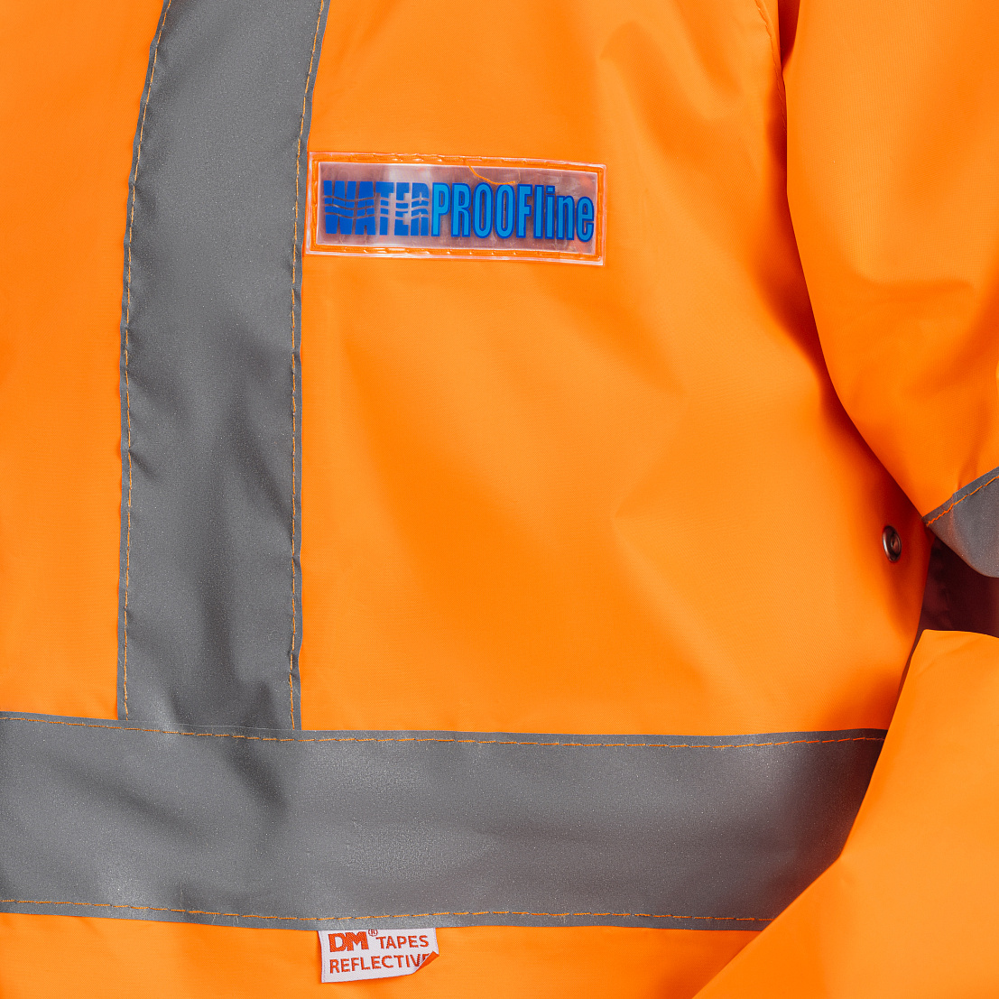 Плащ влагозащитный сигнальный повышенной видимости Экстра Вижн оранжевый