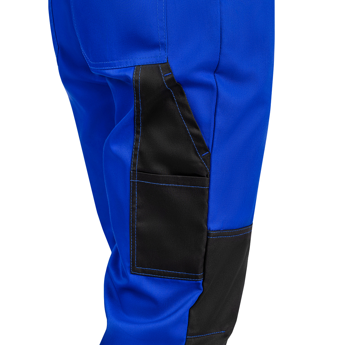 Костюм ВЯТКА (куртка/пк) василек/черный, тк.смесовая. муж.