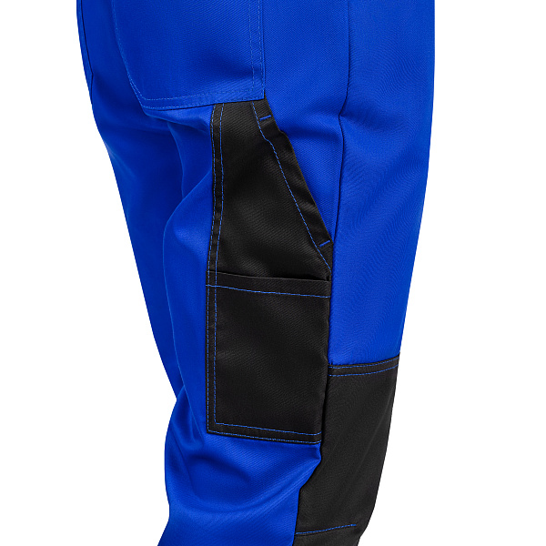 Костюм ВЯТКА (куртка/пк) василек/черный, тк.смесовая. муж.