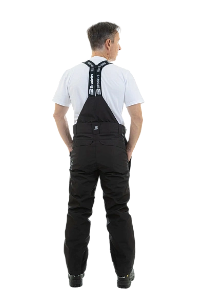 Брюки зимние BRODEKS KW306 (код:KW306BLACK), черный, муж.