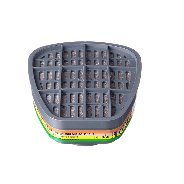Фильтр для UNIX531 А1В1Е1К1 защита от органических, неорганических, кислых газов и паров