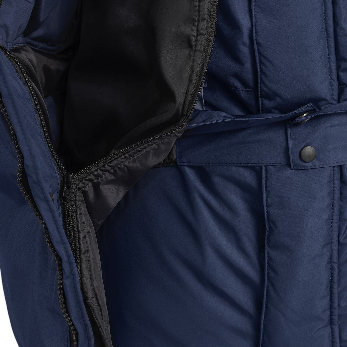 Куртка ФРЕЙЗЕР утеплен. Тн 3.4 (IV и «особый» кл. пояс), т-синий/серый, муж.