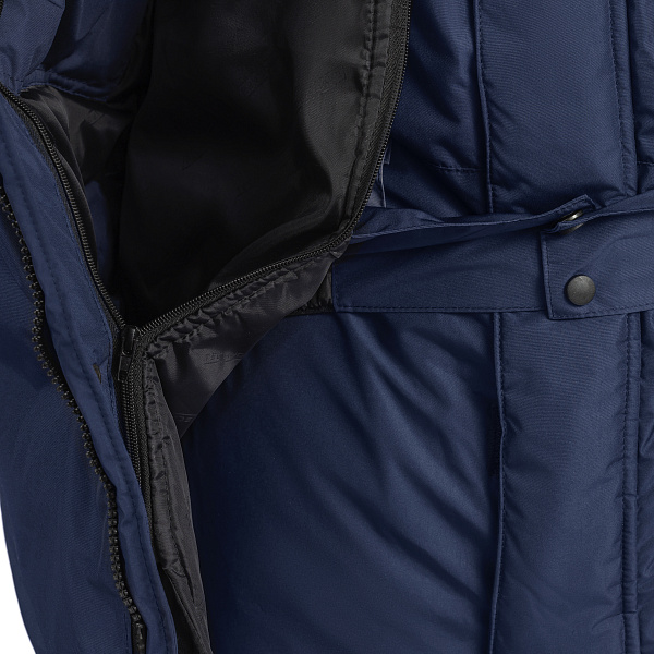 Куртка ФРЕЙЗЕР утеплен. Тн 3.4 (IV и «особый» кл. пояс), т-синий/серый, муж.