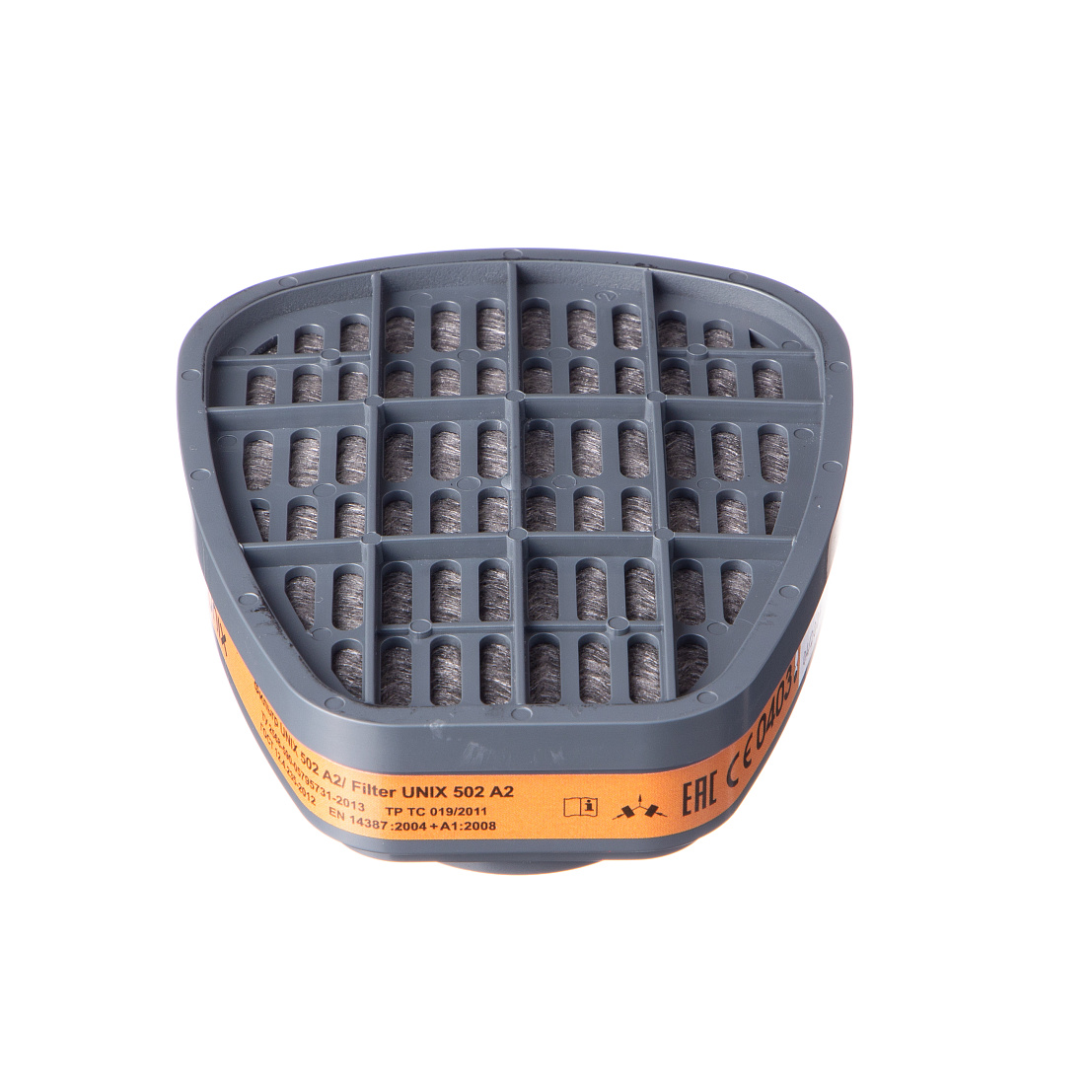 Фильтр для масок и полумасок UNIX 502 A2 защита от органических паров и газов