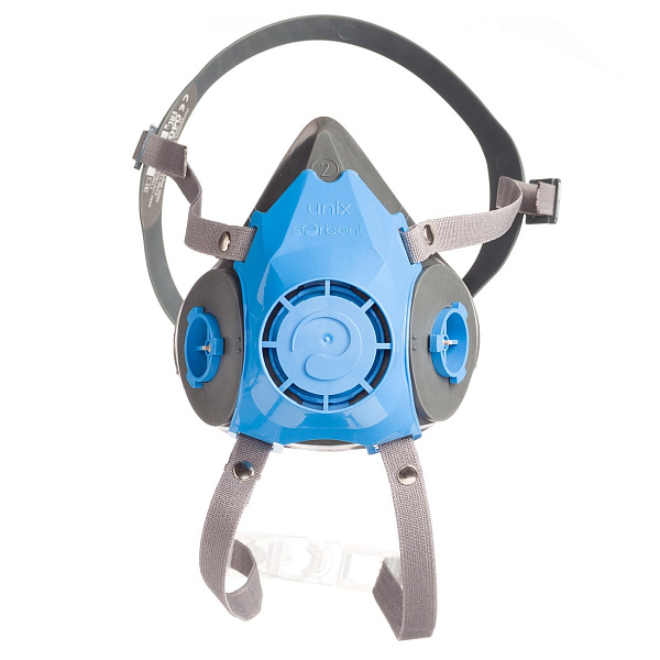Полумаска (респиратор фильтрующий) со сменными фильтрами UNIX 1000 (ТПЭ)