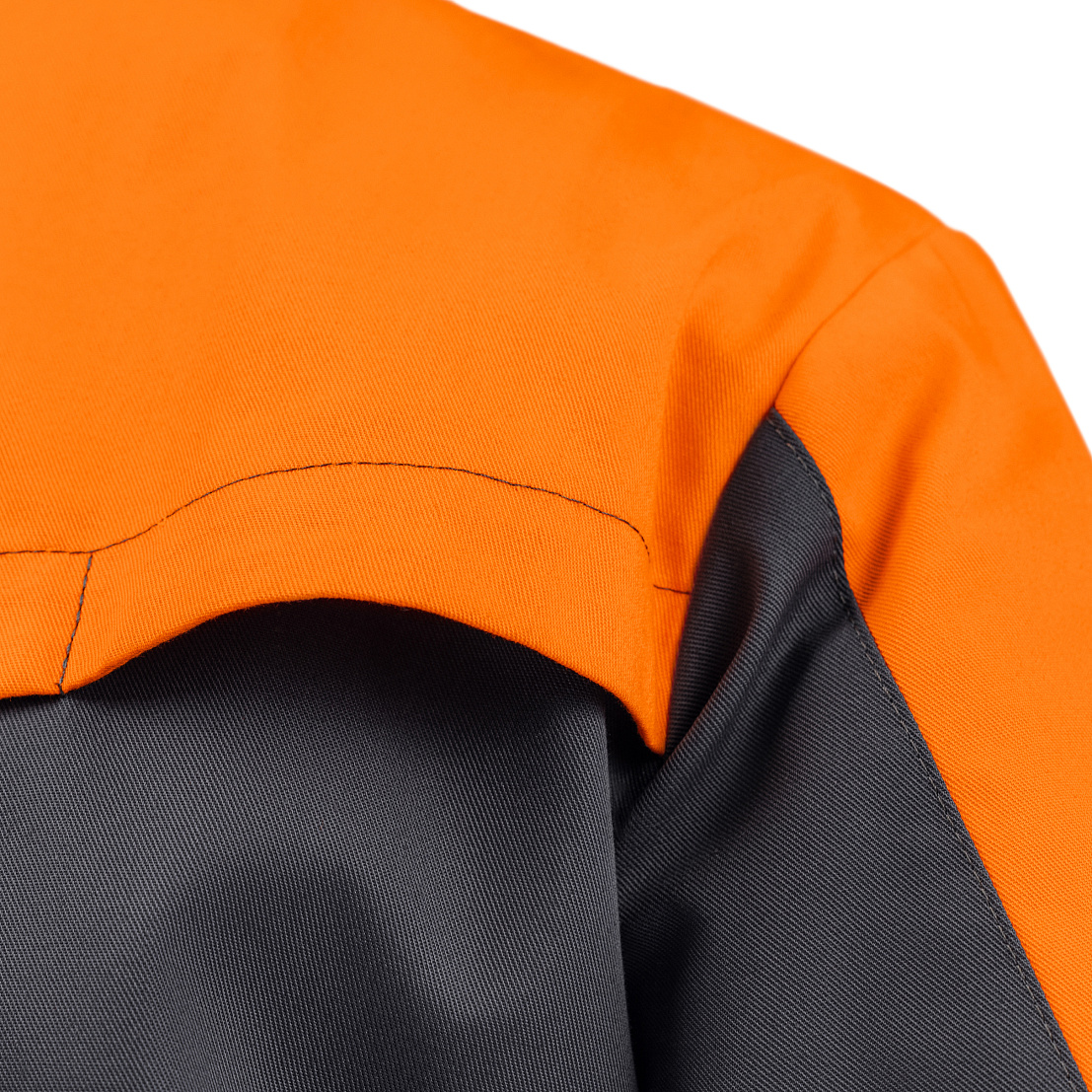 Костюм КОНДА (куртка/брюки), т-серый/оранжевый/черный, тк.смесовая, муж.