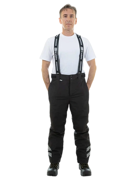 Брюки зимние BRODEKS KW306 (код:KW306BLACK), черный, муж.