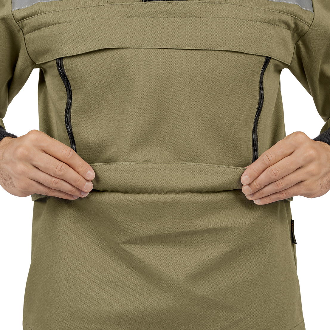 Костюм противоэнцефалитный МастАнтиБайт комфорт (куртка/брюки) хаки, 100% хб с ВО