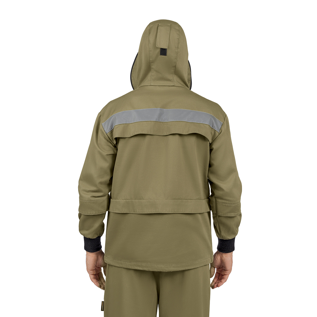 Костюм противоэнцефалитный МастАнтиБайт комфорт (куртка/брюки) хаки, 100% хб с ВО