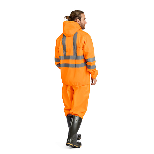 Костюм влагозащитный Экстра Вижн сигнальный повышенной видимости, оранжевый