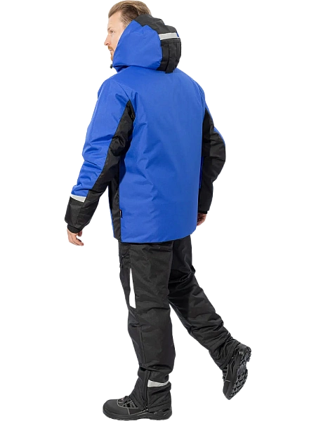 Костюм рабочий зимний BRODEKS KW603 (код:KW603), синий/черный