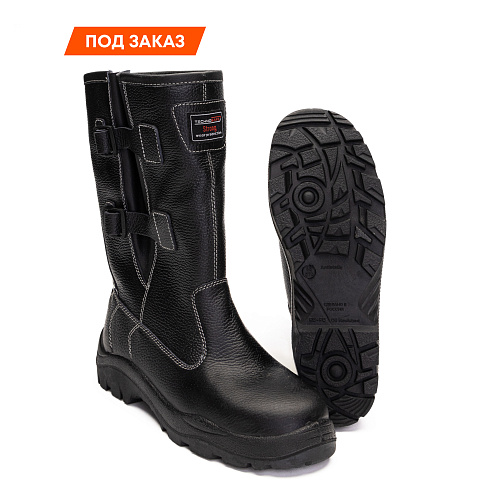 Сапоги Стронг (Strong) КП КС ПУ/Нитрильная резина, черный