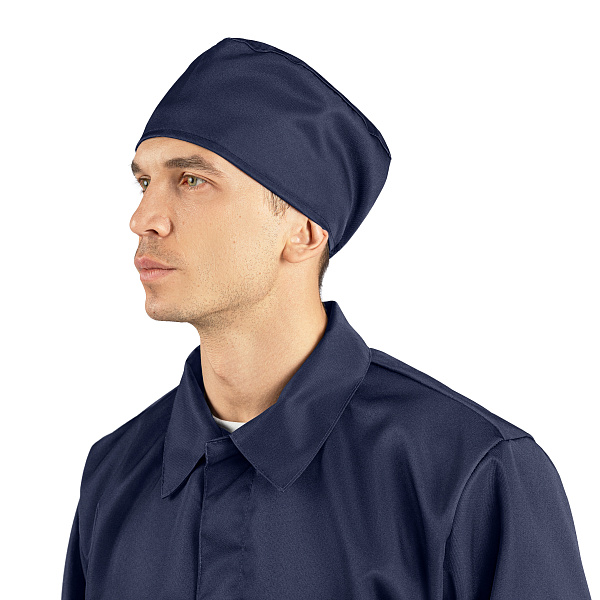 Берет кислотостойкий, К80, 3кл.защиты, 100%пэ, т-синий