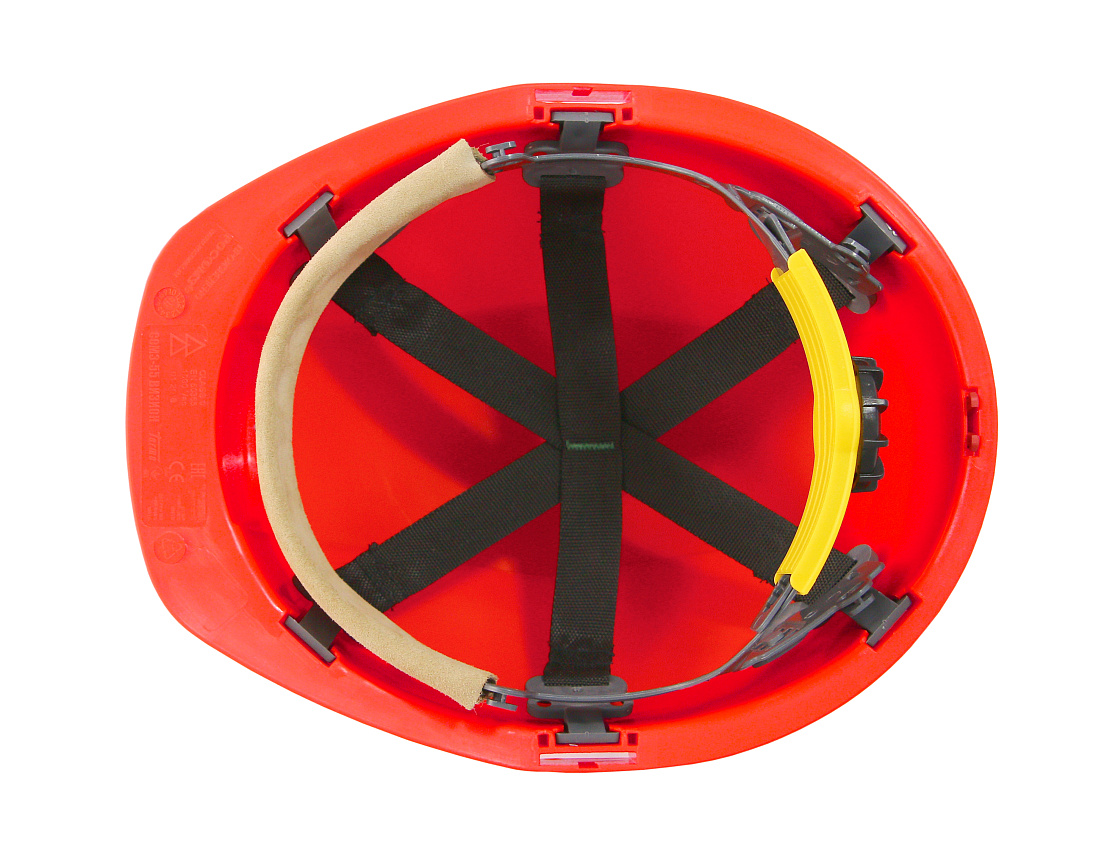 Каска защитная РОСОМЗ, СОМЗ-55 ВИЗИОН Термо РАПИД красная 79716