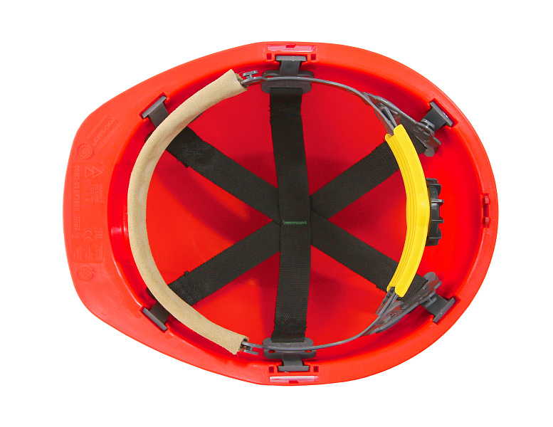 Каска защитная РОСОМЗ, СОМЗ-55 ВИЗИОН Термо РАПИД красная 79716