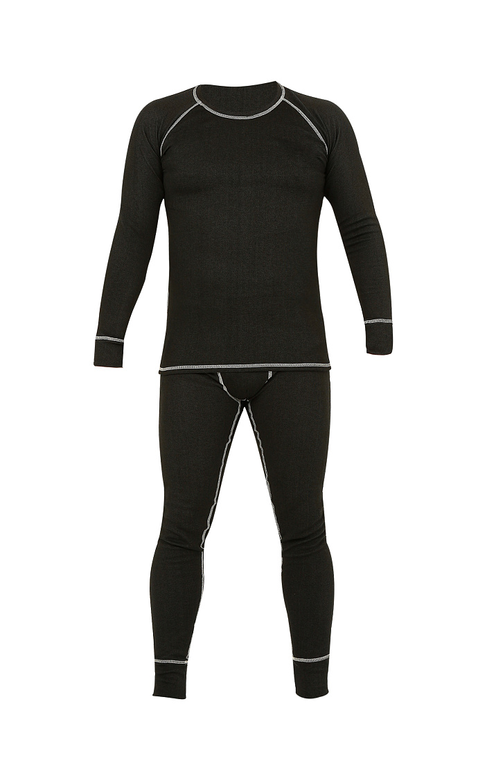 Термобелье "Полар Актив"-"Сиберия" гибридное, жен., черный