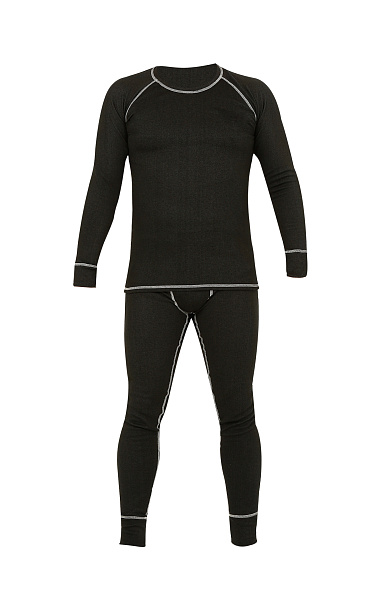 Термобелье "Полар Актив"-"Сиберия" гибридное, жен., черный