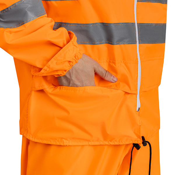 Костюм влагозащитный Экстра Вижн сигнальный повышенной видимости, оранжевый